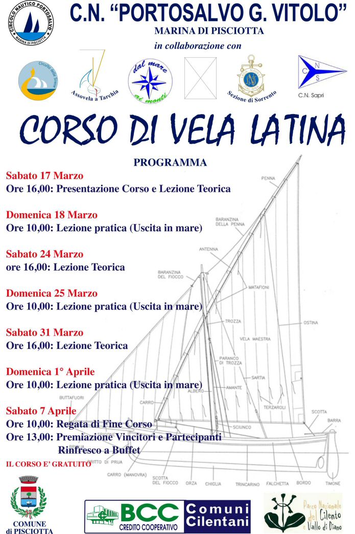 Corso vela latina 2012