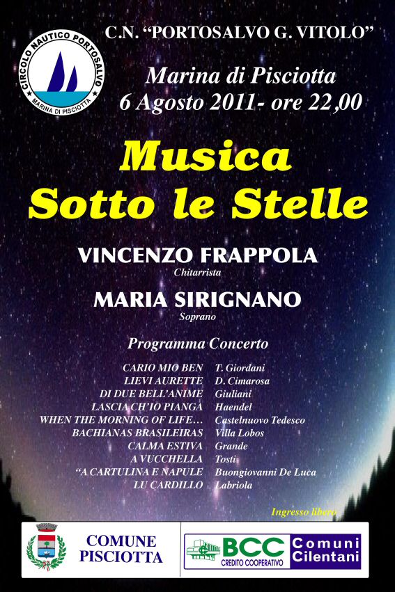 Musica sotto le stelle